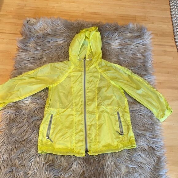Vince neon translucent rain jacket - Picture 3 of 9